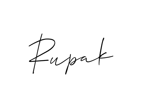 Allison_Script is a professional signature style that is perfect for those who want to add a touch of class to their signature. It is also a great choice for those who want to make their signature more unique. Get Rupak name to fancy signature for free. Rupak signature style 2 images and pictures png