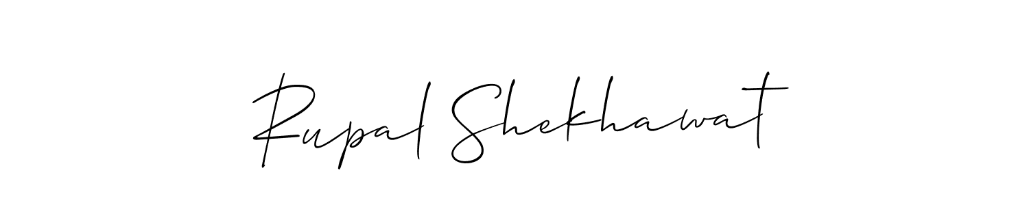 Similarly Allison_Script is the best handwritten signature design. Signature creator online .You can use it as an online autograph creator for name Rupal Shekhawat. Rupal Shekhawat signature style 2 images and pictures png