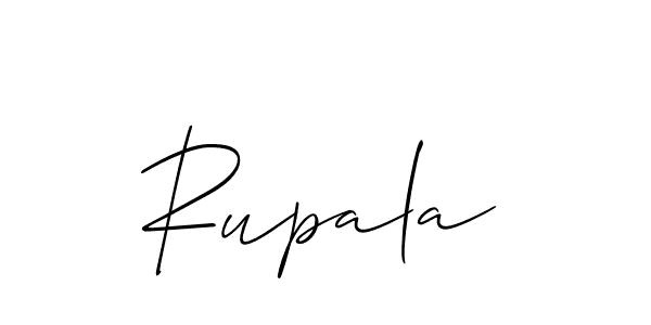 Rupala stylish signature style. Best Handwritten Sign (Allison_Script) for my name. Handwritten Signature Collection Ideas for my name Rupala. Rupala signature style 2 images and pictures png