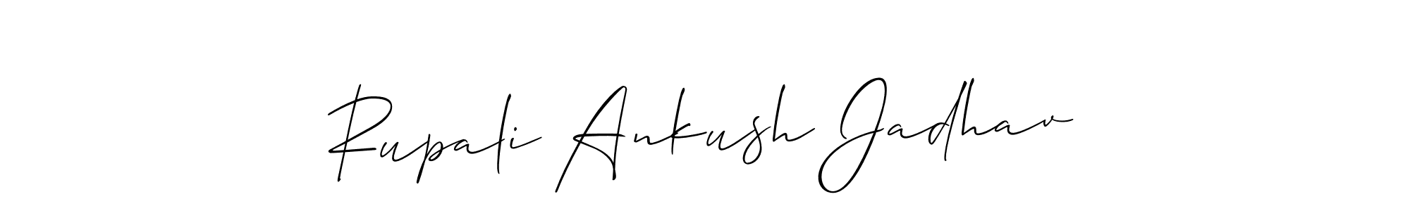 Check out images of Autograph of Rupali Ankush Jadhav name. Actor Rupali Ankush Jadhav Signature Style. Allison_Script is a professional sign style online. Rupali Ankush Jadhav signature style 2 images and pictures png