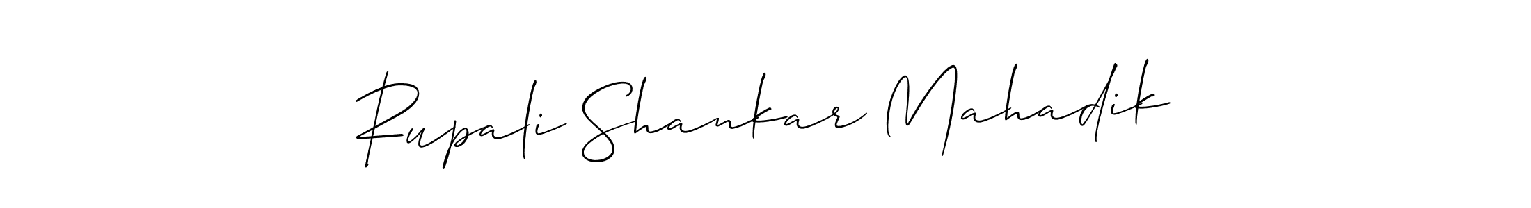 You can use this online signature creator to create a handwritten signature for the name Rupali Shankar Mahadik. This is the best online autograph maker. Rupali Shankar Mahadik signature style 2 images and pictures png