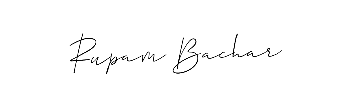 You can use this online signature creator to create a handwritten signature for the name Rupam Bachar. This is the best online autograph maker. Rupam Bachar signature style 2 images and pictures png