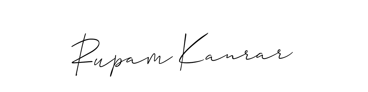 This is the best signature style for the Rupam Kanrar name. Also you like these signature font (Allison_Script). Mix name signature. Rupam Kanrar signature style 2 images and pictures png