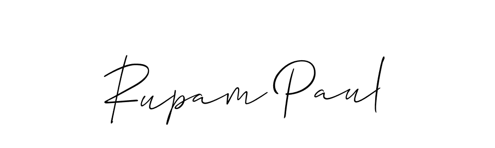 You can use this online signature creator to create a handwritten signature for the name Rupam Paul. This is the best online autograph maker. Rupam Paul signature style 2 images and pictures png