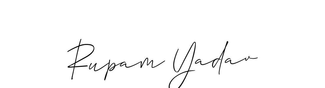 Make a beautiful signature design for name Rupam Yadav. Use this online signature maker to create a handwritten signature for free. Rupam Yadav signature style 2 images and pictures png