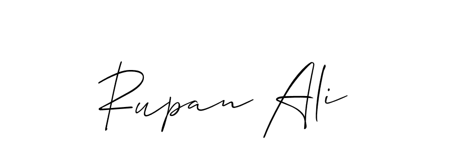 Here are the top 10 professional signature styles for the name Rupan Ali. These are the best autograph styles you can use for your name. Rupan Ali signature style 2 images and pictures png