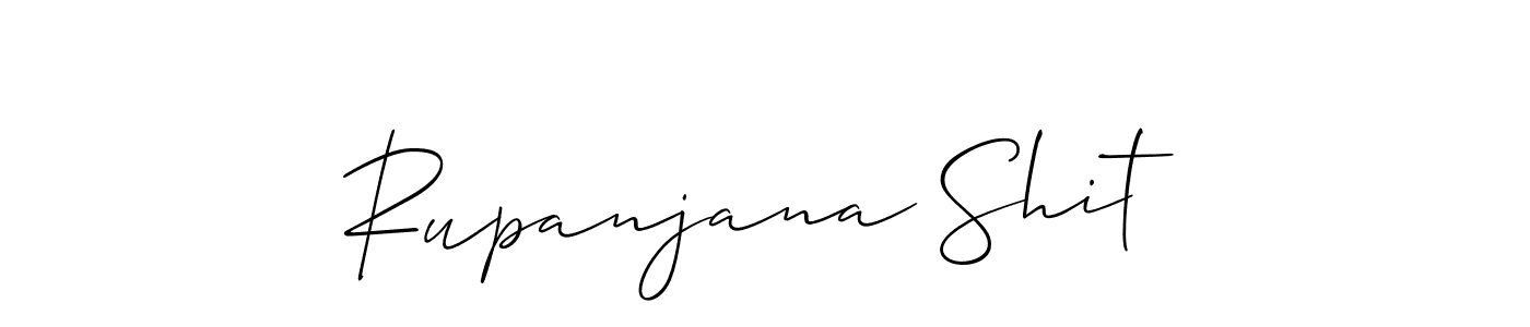 Rupanjana Shit stylish signature style. Best Handwritten Sign (Allison_Script) for my name. Handwritten Signature Collection Ideas for my name Rupanjana Shit. Rupanjana Shit signature style 2 images and pictures png