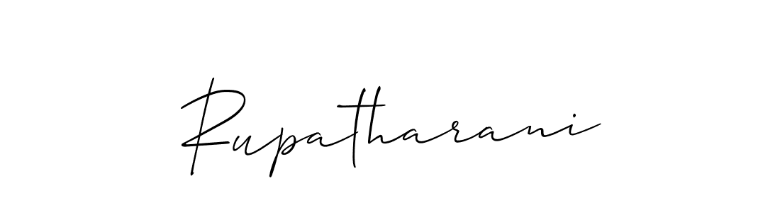 if you are searching for the best signature style for your name Rupatharani. so please give up your signature search. here we have designed multiple signature styles  using Allison_Script. Rupatharani signature style 2 images and pictures png