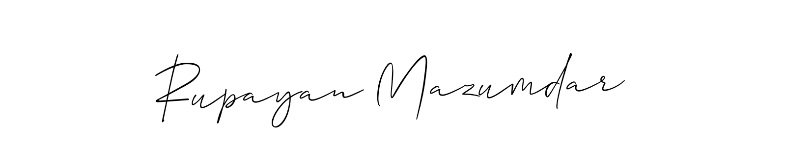 Once you've used our free online signature maker to create your best signature Allison_Script style, it's time to enjoy all of the benefits that Rupayan Mazumdar name signing documents. Rupayan Mazumdar signature style 2 images and pictures png