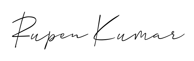 A modern signature idea for name Rupen Kumar using Allison_Script font. Clean strokes and elegant curves make it stand out instantly. Rupen Kumar signature style 2 images and pictures png