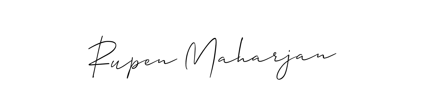 Make a beautiful signature design for name Rupen Maharjan. Use this online signature maker to create a handwritten signature for free. Rupen Maharjan signature style 2 images and pictures png