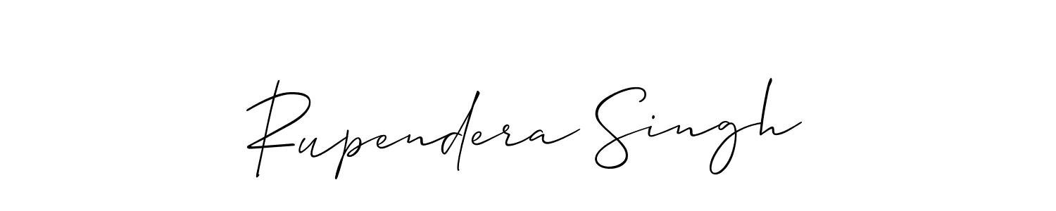 Best and Professional Signature Style for Rupendera Singh. Allison_Script Best Signature Style Collection. Rupendera Singh signature style 2 images and pictures png