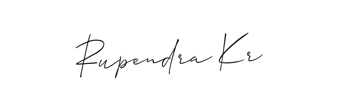 Best and Professional Signature Style for Rupendra Kr. Allison_Script Best Signature Style Collection. Rupendra Kr signature style 2 images and pictures png