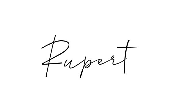 Create a beautiful signature design for name Rupert. With this signature (Allison_Script) fonts, you can make a handwritten signature for free. Rupert signature style 2 images and pictures png