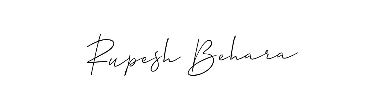 How to Draw Rupesh Behara signature style? Allison_Script is a latest design signature styles for name Rupesh Behara. Rupesh Behara signature style 2 images and pictures png