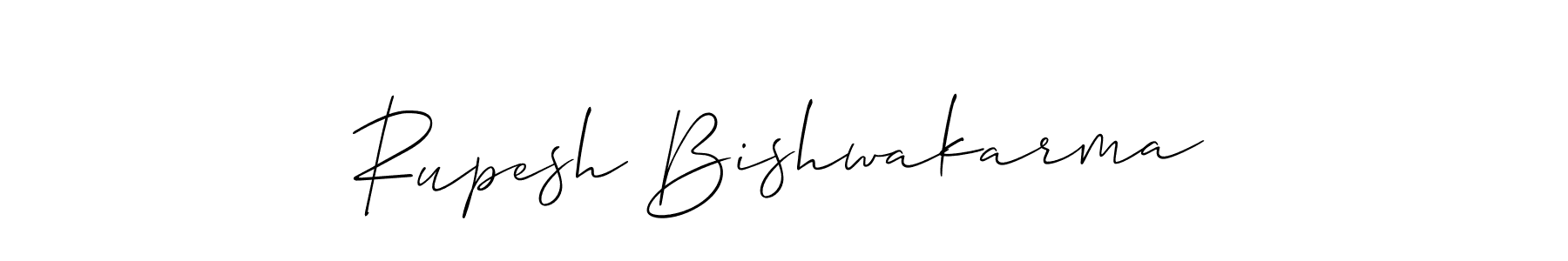 This is the best signature style for the Rupesh Bishwakarma name. Also you like these signature font (Allison_Script). Mix name signature. Rupesh Bishwakarma signature style 2 images and pictures png