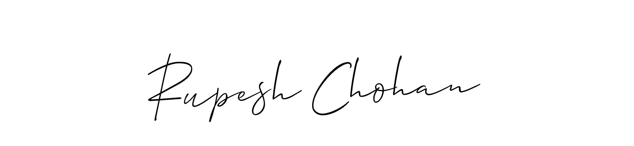 Make a short Rupesh Chohan signature style. Manage your documents anywhere anytime using Allison_Script. Create and add eSignatures, submit forms, share and send files easily. Rupesh Chohan signature style 2 images and pictures png