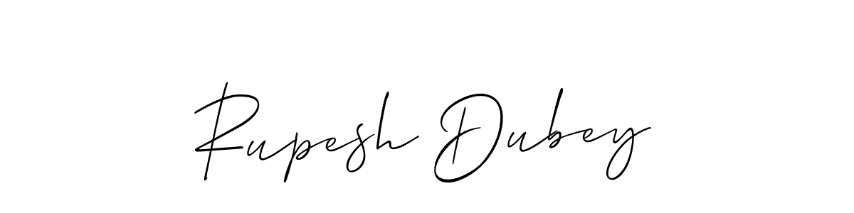 Make a short Rupesh Dubey signature style. Manage your documents anywhere anytime using Allison_Script. Create and add eSignatures, submit forms, share and send files easily. Rupesh Dubey signature style 2 images and pictures png