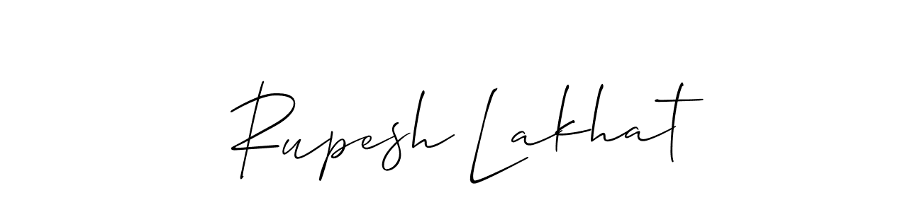 This is the best signature style for the Rupesh Lakhat name. Also you like these signature font (Allison_Script). Mix name signature. Rupesh Lakhat signature style 2 images and pictures png