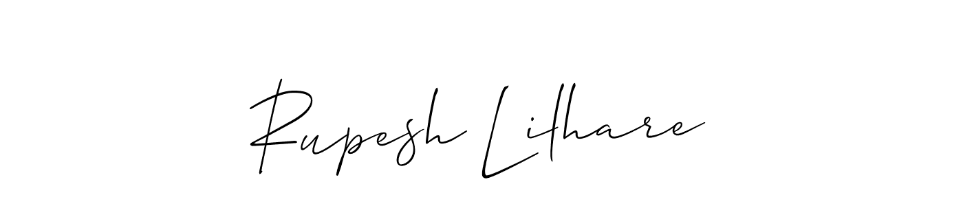 See photos of Rupesh Lilhare official signature by Spectra . Check more albums & portfolios. Read reviews & check more about Allison_Script font. Rupesh Lilhare signature style 2 images and pictures png