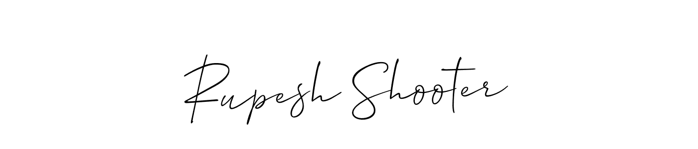 It looks lik you need a new signature style for name Rupesh Shooter. Design unique handwritten (Allison_Script) signature with our free signature maker in just a few clicks. Rupesh Shooter signature style 2 images and pictures png