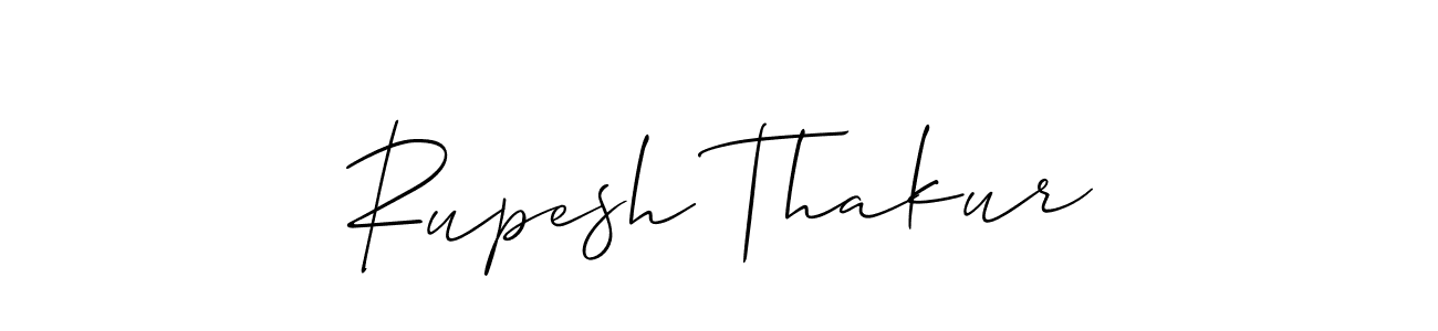 How to Draw Rupesh Thakur signature style? Allison_Script is a latest design signature styles for name Rupesh Thakur. Rupesh Thakur signature style 2 images and pictures png