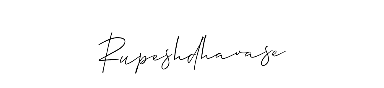 Also You can easily find your signature by using the search form. We will create Rupeshdhavase name handwritten signature images for you free of cost using Allison_Script sign style. Rupeshdhavase signature style 2 images and pictures png