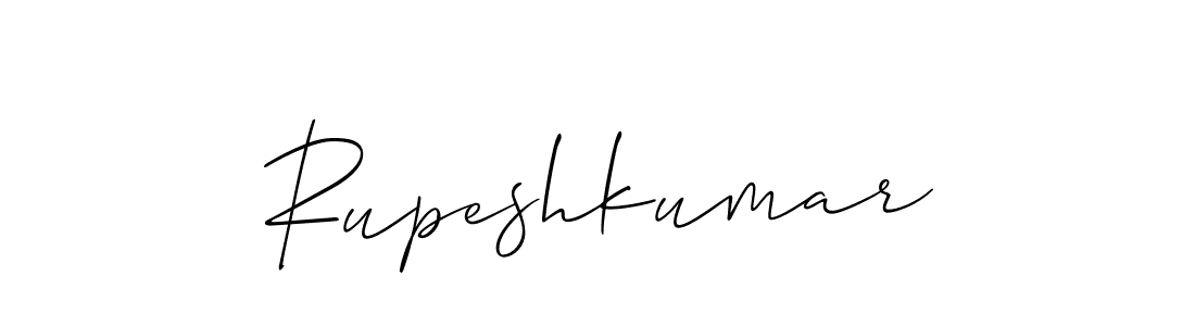 It looks lik you need a new signature style for name Rupeshkumar. Design unique handwritten (Allison_Script) signature with our free signature maker in just a few clicks. Rupeshkumar signature style 2 images and pictures png