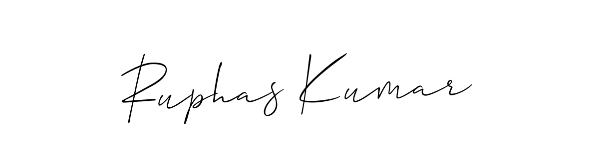 Best and Professional Signature Style for Ruphas Kumar. Allison_Script Best Signature Style Collection. Ruphas Kumar signature style 2 images and pictures png