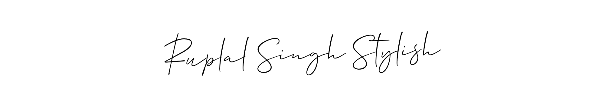 Once you've used our free online signature maker to create your best signature Allison_Script style, it's time to enjoy all of the benefits that Ruplal Singh Stylish name signing documents. Ruplal Singh Stylish signature style 2 images and pictures png