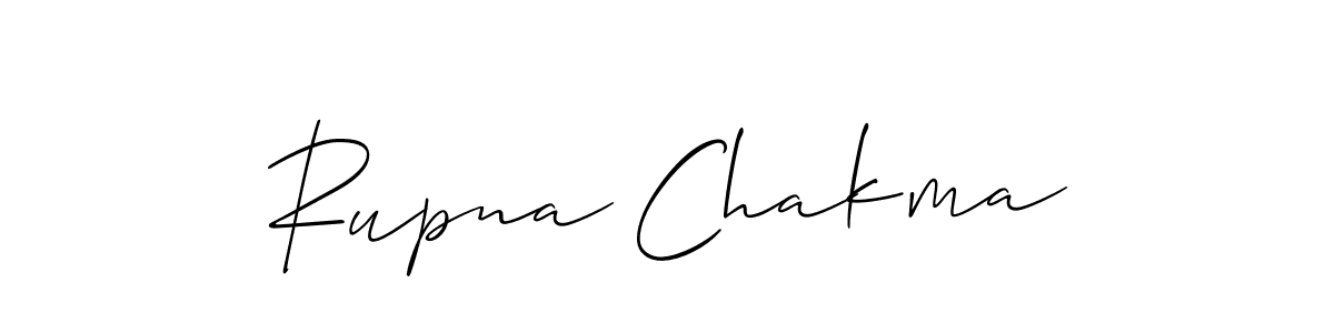 It looks lik you need a new signature style for name Rupna Chakma. Design unique handwritten (Allison_Script) signature with our free signature maker in just a few clicks. Rupna Chakma signature style 2 images and pictures png