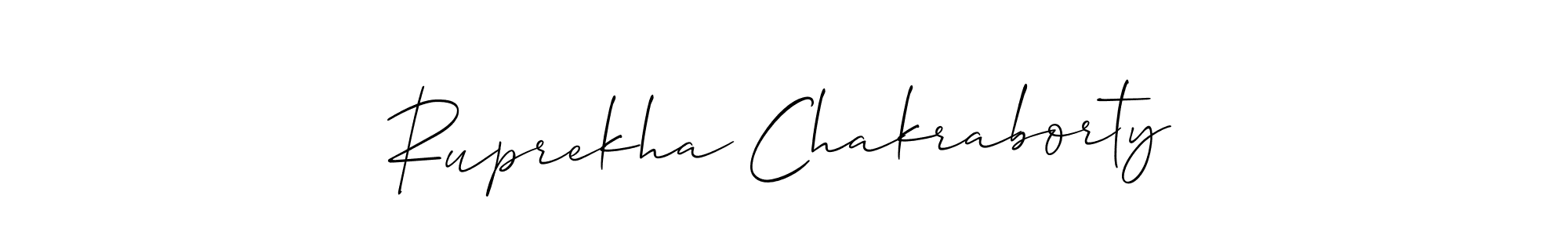 Similarly Allison_Script is the best handwritten signature design. Signature creator online .You can use it as an online autograph creator for name Ruprekha Chakraborty. Ruprekha Chakraborty signature style 2 images and pictures png