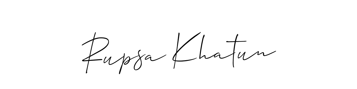 See photos of Rupsa Khatun official signature by Spectra . Check more albums & portfolios. Read reviews & check more about Allison_Script font. Rupsa Khatun signature style 2 images and pictures png