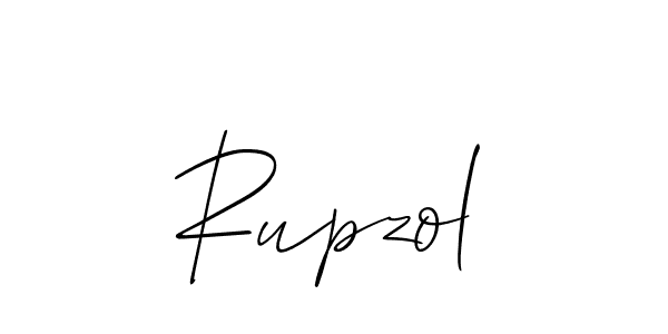 Best and Professional Signature Style for Rupzol. Allison_Script Best Signature Style Collection. Rupzol signature style 2 images and pictures png