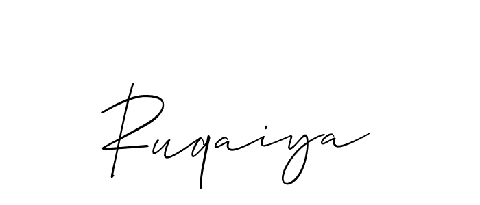Also You can easily find your signature by using the search form. We will create Ruqaiya name handwritten signature images for you free of cost using Allison_Script sign style. Ruqaiya signature style 2 images and pictures png
