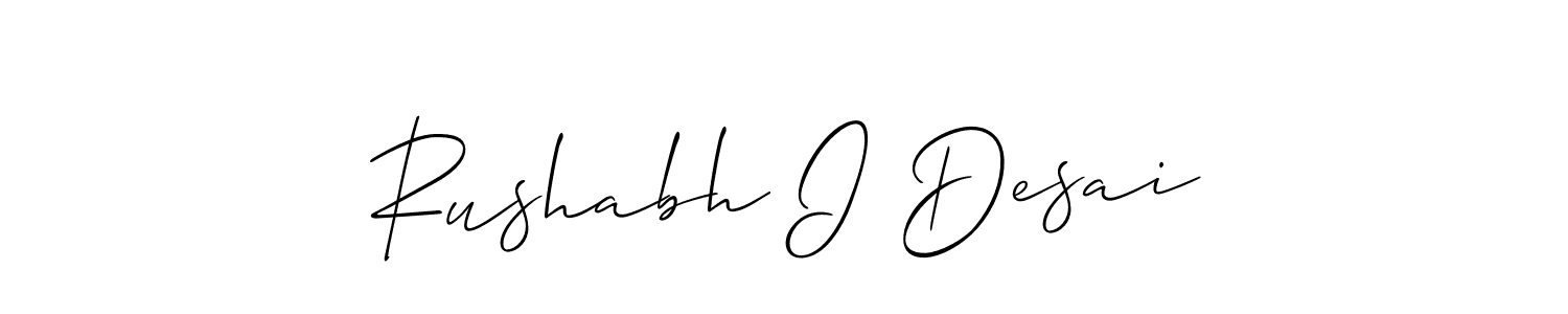 Here are the top 10 professional signature styles for the name Rushabh I Desai. These are the best autograph styles you can use for your name. Rushabh I Desai signature style 2 images and pictures png