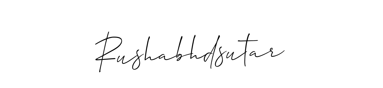 Here are the top 10 professional signature styles for the name Rushabhdsutar. These are the best autograph styles you can use for your name. Rushabhdsutar signature style 2 images and pictures png