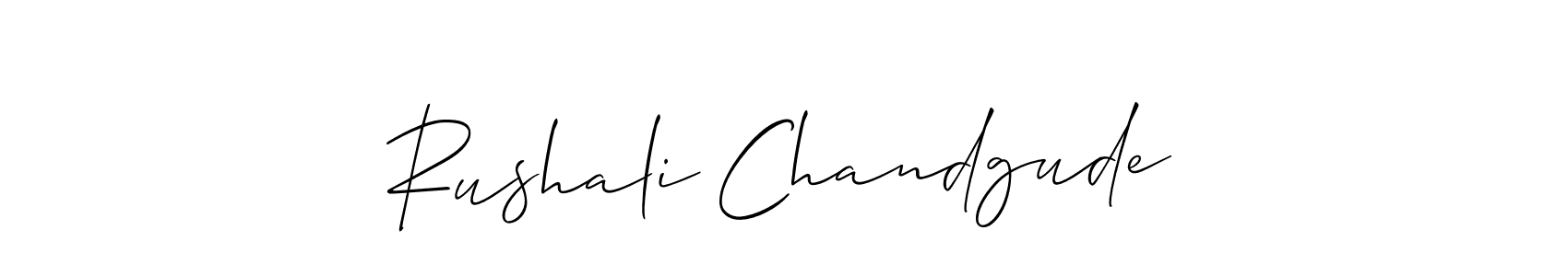 Once you've used our free online signature maker to create your best signature Allison_Script style, it's time to enjoy all of the benefits that Rushali Chandgude name signing documents. Rushali Chandgude signature style 2 images and pictures png