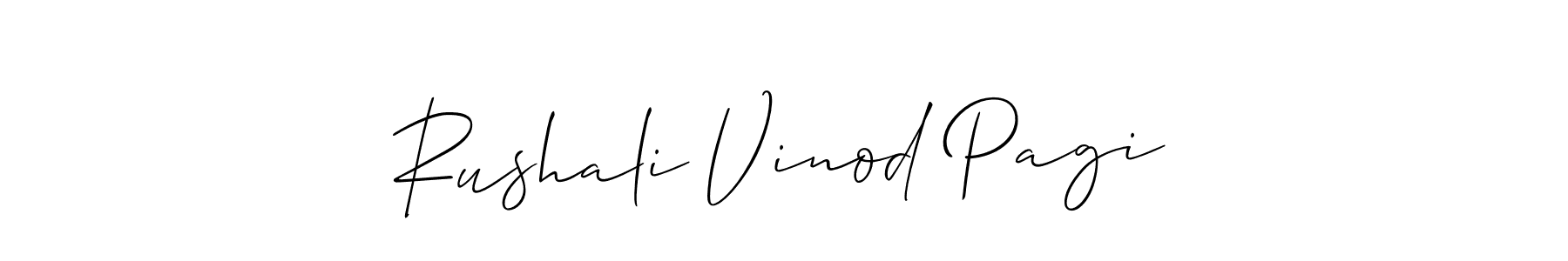 Here are the top 10 professional signature styles for the name Rushali Vinod Pagi. These are the best autograph styles you can use for your name. Rushali Vinod Pagi signature style 2 images and pictures png