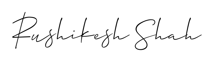Make a beautiful signature design for name Rushikesh Shah. Use this online signature maker to create a handwritten signature for free. Rushikesh Shah signature style 2 images and pictures png