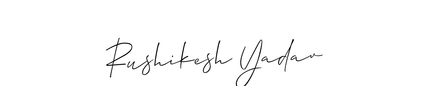 Best and Professional Signature Style for Rushikesh Yadav. Allison_Script Best Signature Style Collection. Rushikesh Yadav signature style 2 images and pictures png