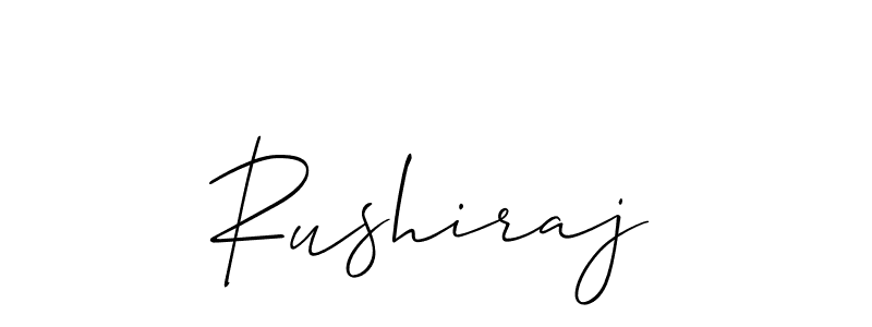 How to Draw Rushiraj signature style? Allison_Script is a latest design signature styles for name Rushiraj. Rushiraj signature style 2 images and pictures png