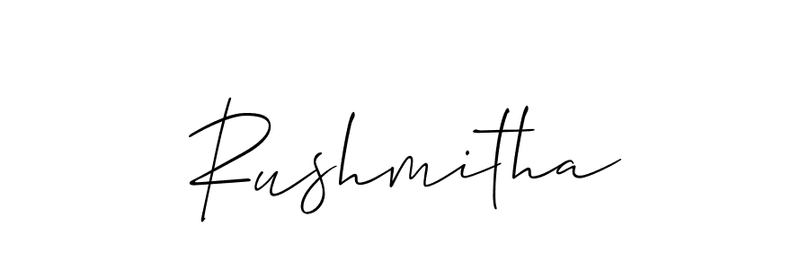 You can use this online signature creator to create a handwritten signature for the name Rushmitha. This is the best online autograph maker. Rushmitha signature style 2 images and pictures png
