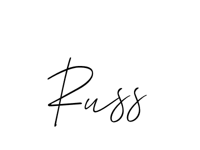 Also we have Russ name is the best signature style. Create professional handwritten signature collection using Allison_Script autograph style. Russ signature style 2 images and pictures png