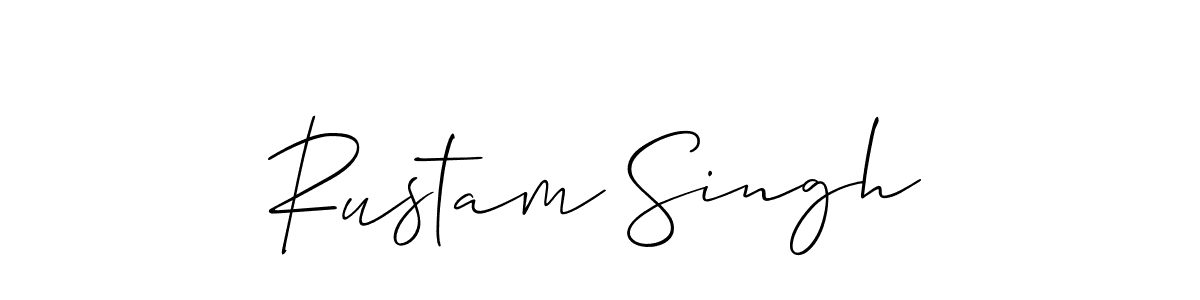 The best way (Allison_Script) to make a short signature is to pick only two or three words in your name. The name Rustam Singh include a total of six letters. For converting this name. Rustam Singh signature style 2 images and pictures png