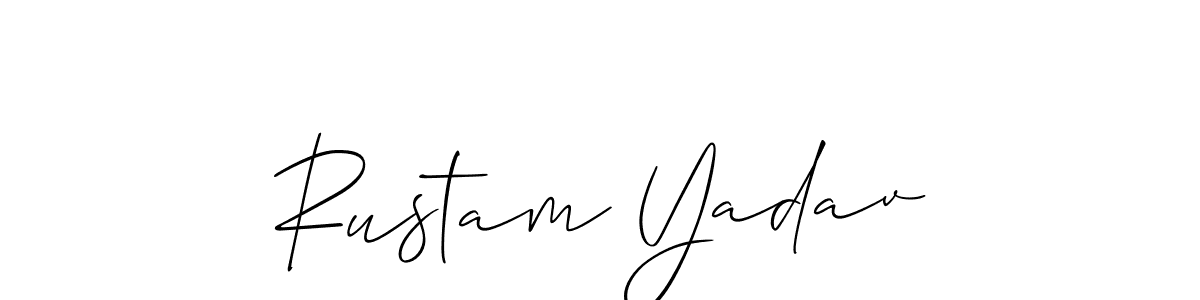 Once you've used our free online signature maker to create your best signature Allison_Script style, it's time to enjoy all of the benefits that Rustam Yadav name signing documents. Rustam Yadav signature style 2 images and pictures png