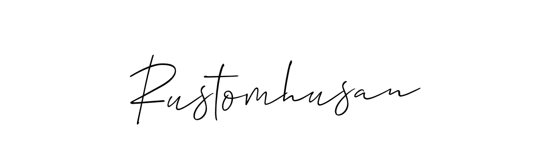 You can use this online signature creator to create a handwritten signature for the name Rustomhusan. This is the best online autograph maker. Rustomhusan signature style 2 images and pictures png