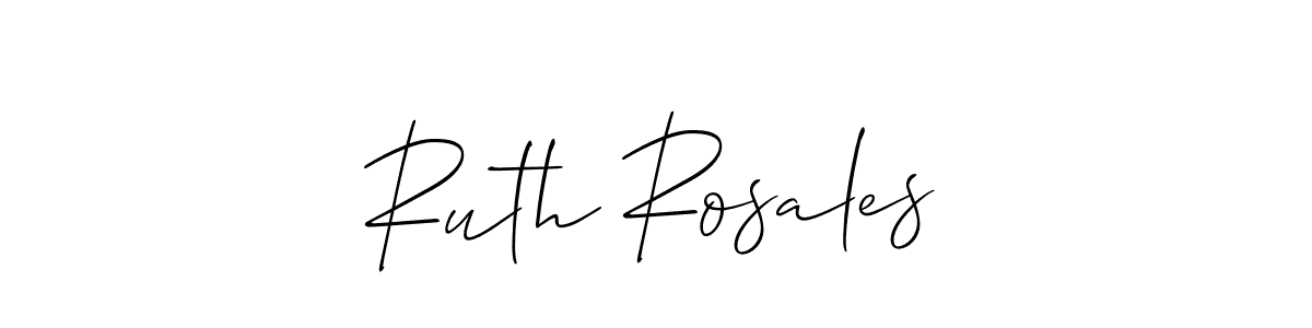 This is the best signature style for the Ruth Rosales name. Also you like these signature font (Allison_Script). Mix name signature. Ruth Rosales signature style 2 images and pictures png