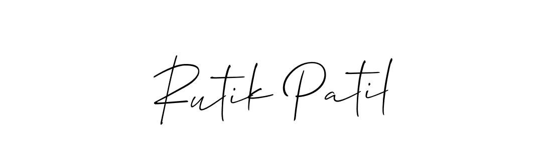 Here are the top 10 professional signature styles for the name Rutik Patil. These are the best autograph styles you can use for your name. Rutik Patil signature style 2 images and pictures png