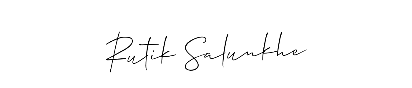 Once you've used our free online signature maker to create your best signature Allison_Script style, it's time to enjoy all of the benefits that Rutik Salunkhe name signing documents. Rutik Salunkhe signature style 2 images and pictures png